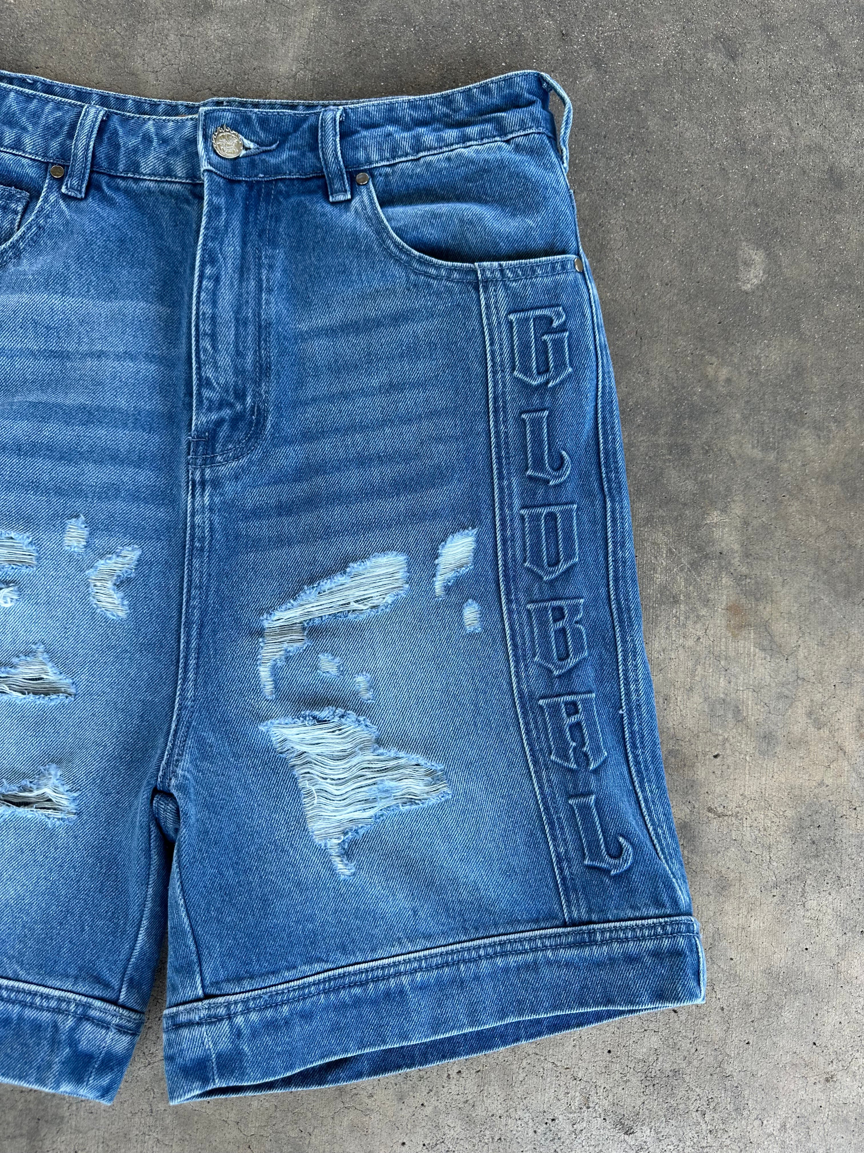 Black And Blue Global Denim Shorts Bundle