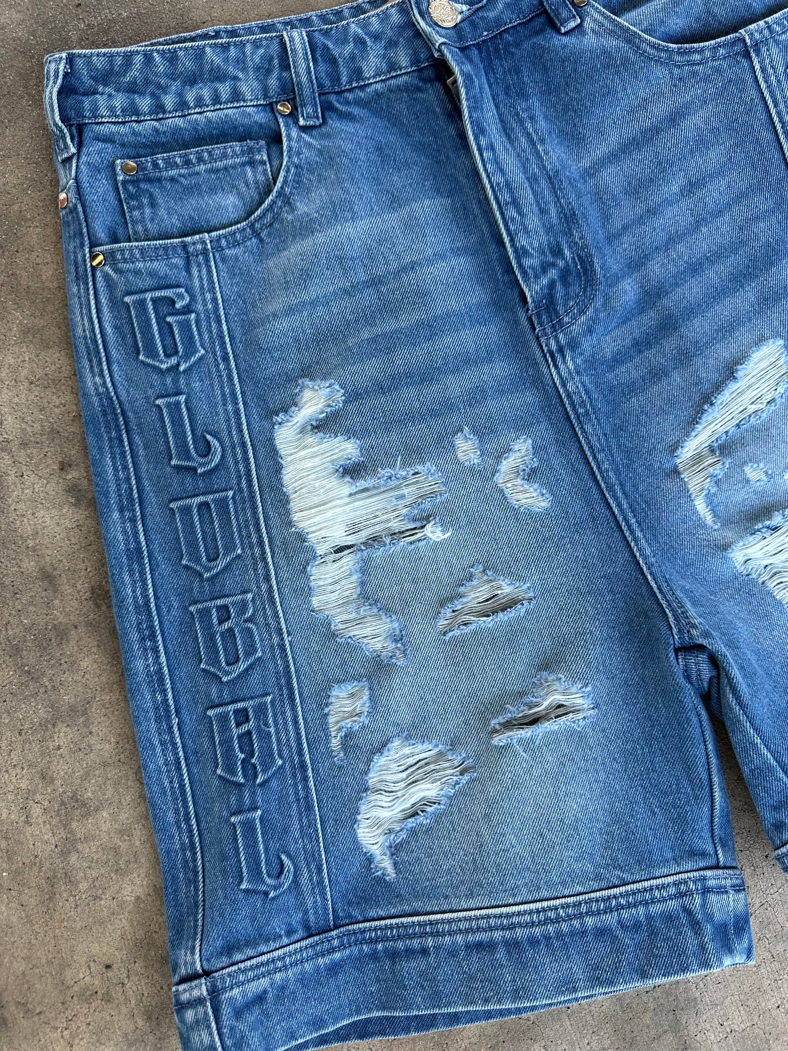 Black And Blue Global Denim Shorts Bundle