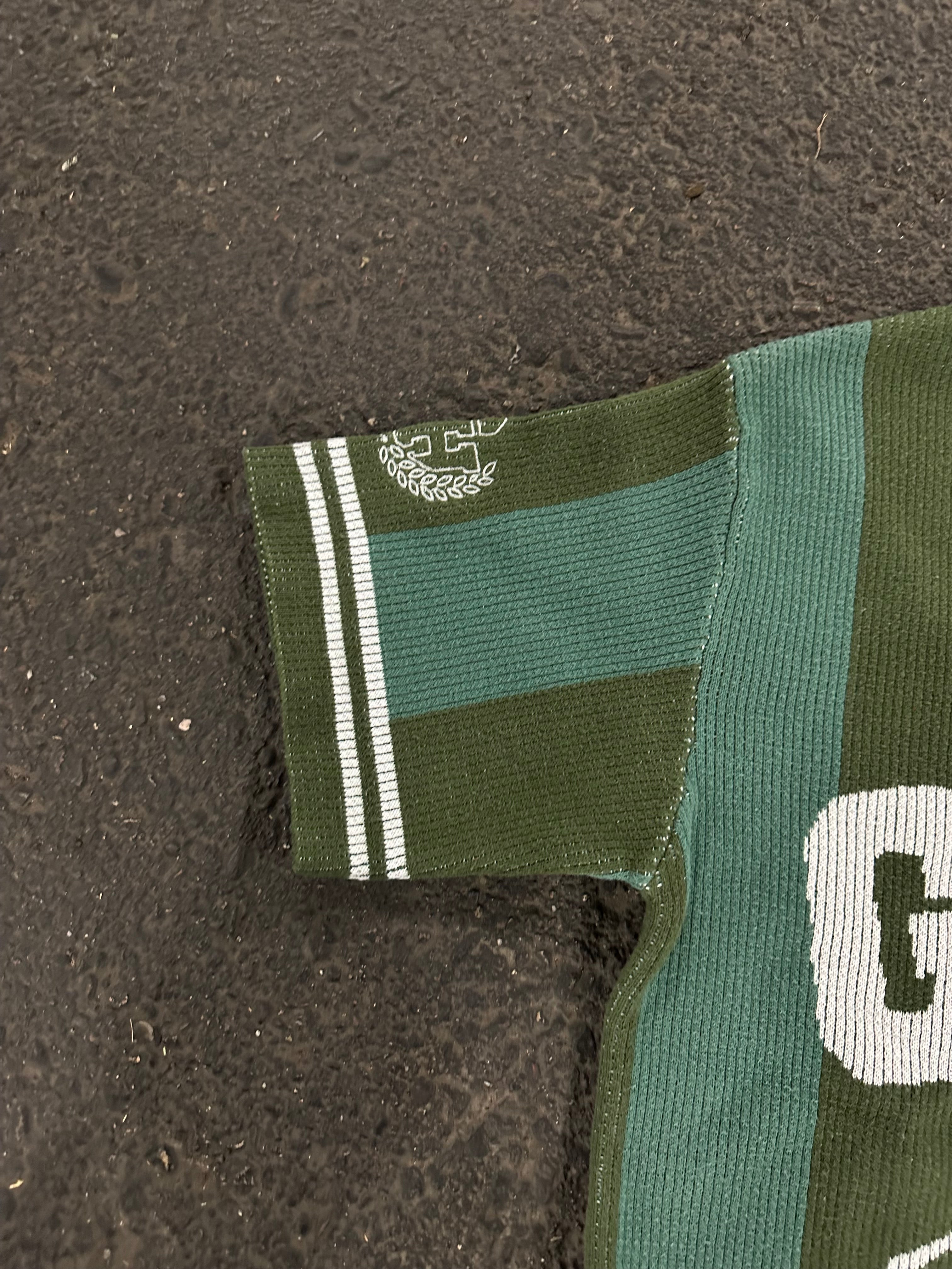 Green And White Polo